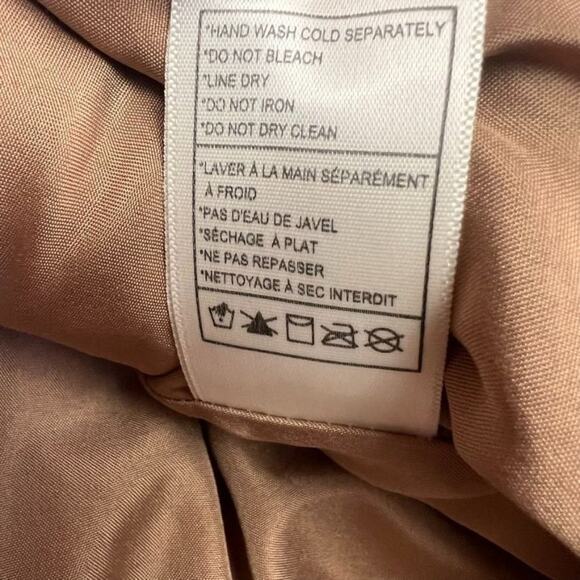 BB Dakota Jacket Womens Small Brown Side Pockets Fluffy Teddy Bear Zip Up Cozy - Picture 12 of 12